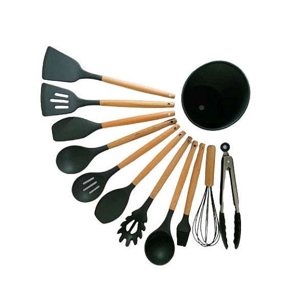 Silicone Kitchen Utensil Set 12pc JM-2