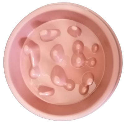Pink Single Pet Bowl