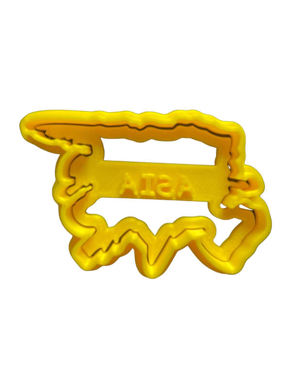 Hubbe Cookie Cutter - Continents Asia