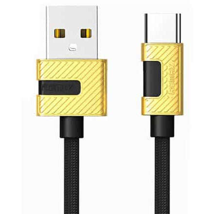 Remax Durable Type C Metal Data Cable 2.4A RC-089a