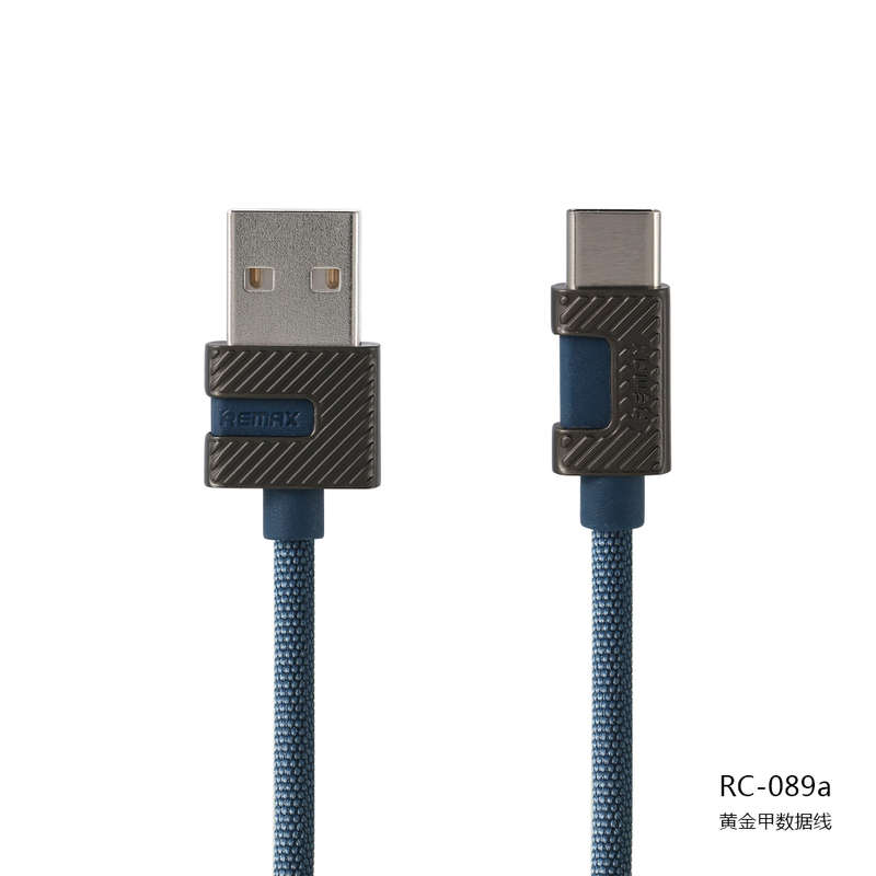 Remax Durable Type C Metal Data Cable 2.4A RC-089a