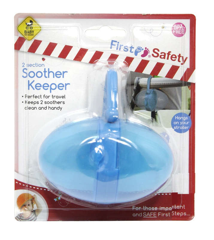 First Steps 2 Section Soother Keeper