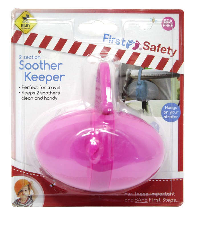First Steps 2 Section Soother Keeper