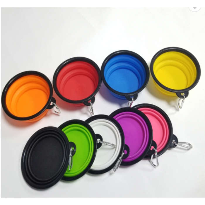Collapsible Pet Bowl with Hook