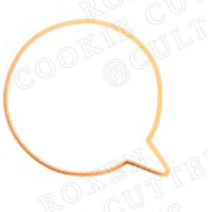 Hubbe Cookie Cutter - Speech Bubble 1