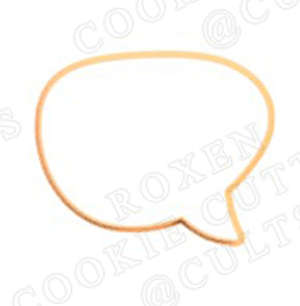 Hubbe Cookie Cutter - Speech Bubble 7