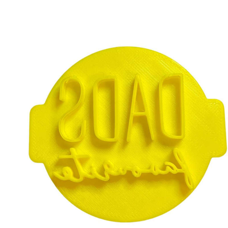 Hubbe - Dads Favourite - Cookie Embosser