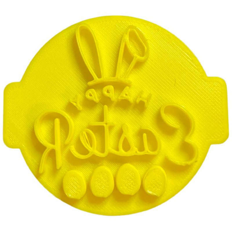 Hubbe - Happy Easter Bunny Ears - Cookie Embosser