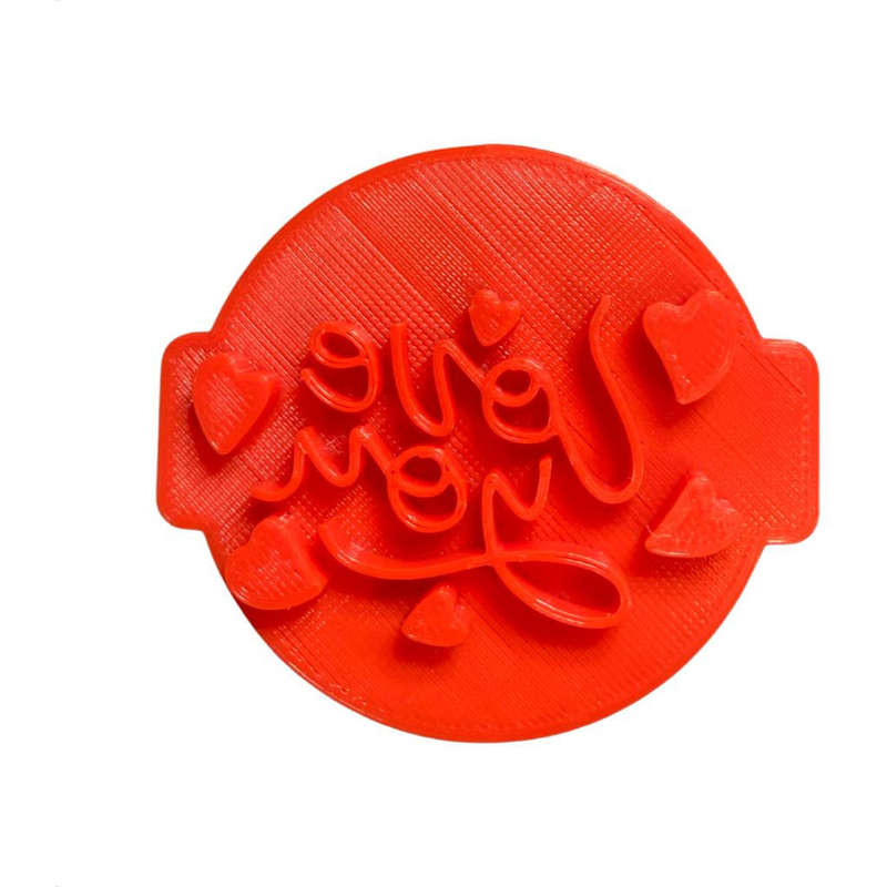 Hubbe - Love You Hearts - Cookie Embosser