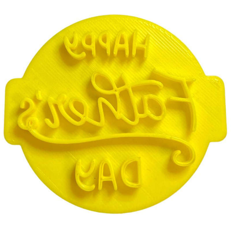 Hubbe - Happy Fathers Day 2 - Cookie Embosser