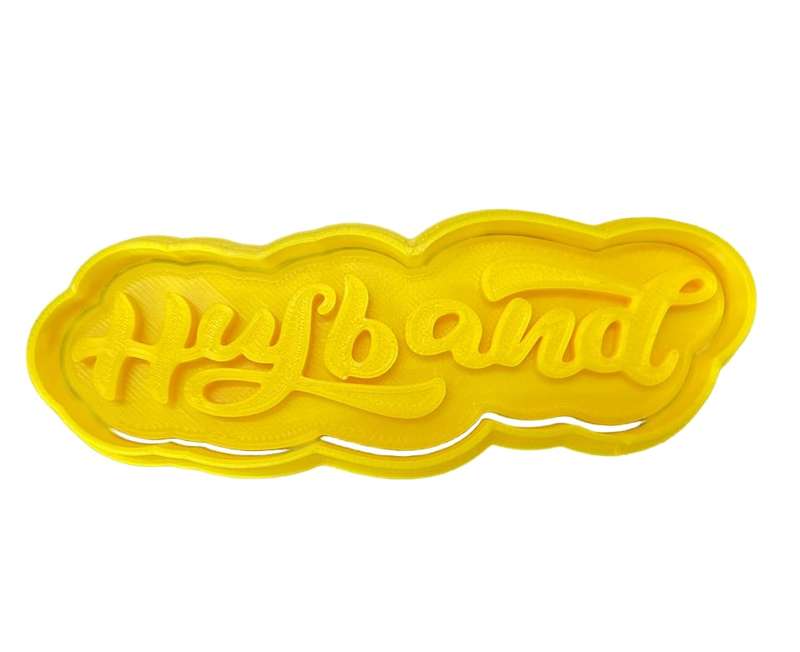 Hubbe Cookie Cutter - Husband