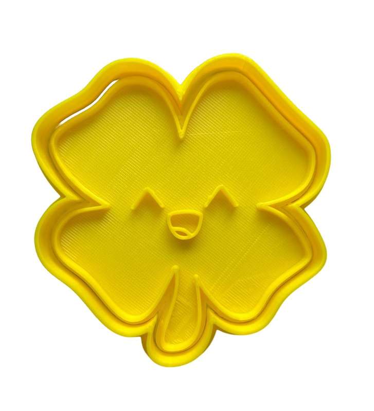 Hubbe Cookie Cutter - St. Patrick's Day - Four Leaf Clover