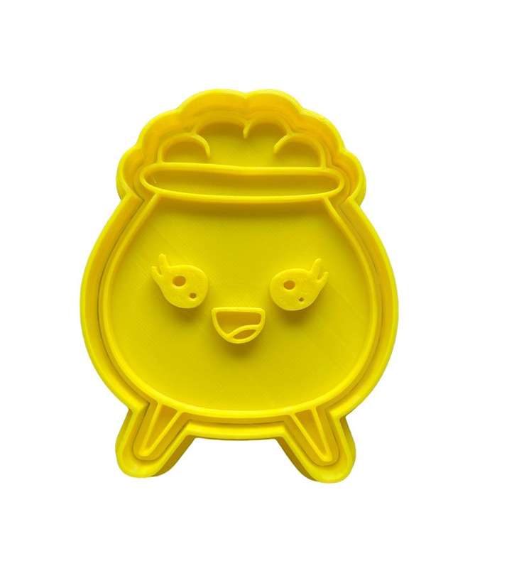 Hubbe Cookie Cutter - St Patricks Day Pot of Gold