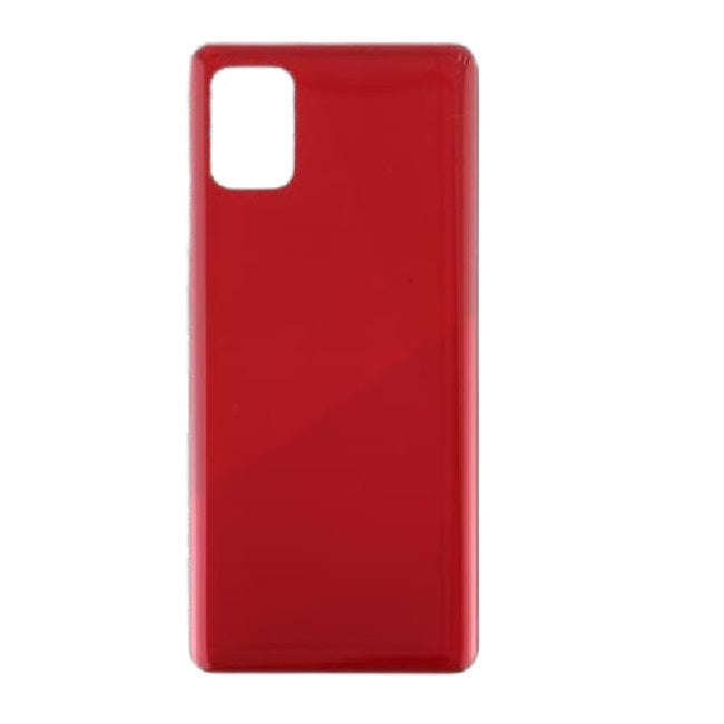 Samsung A31 Battery Cover Red