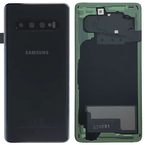 Samsung S10 Battery Cover Black