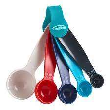 Trudeau Colourful Measuring Spoons 5pc T0995887