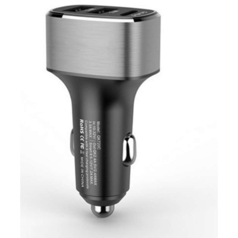MONARCH DUAL USB CAR CHARGER CC12