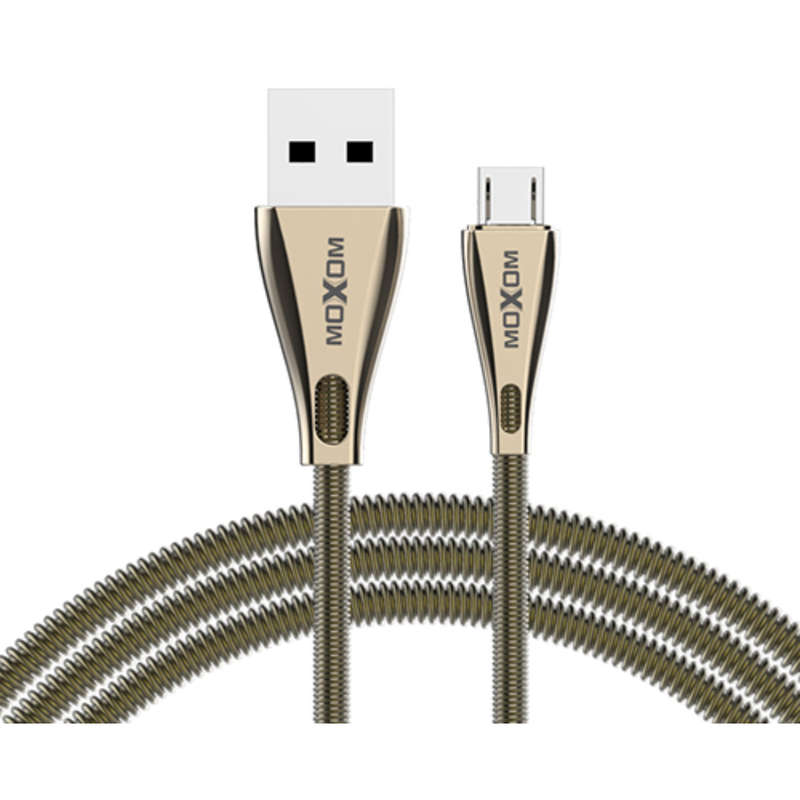 MOXOM CC-44 SPRING MICRO USB CABLE