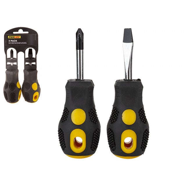 Proline 2 Pack Stubby Screwdrivers 863004