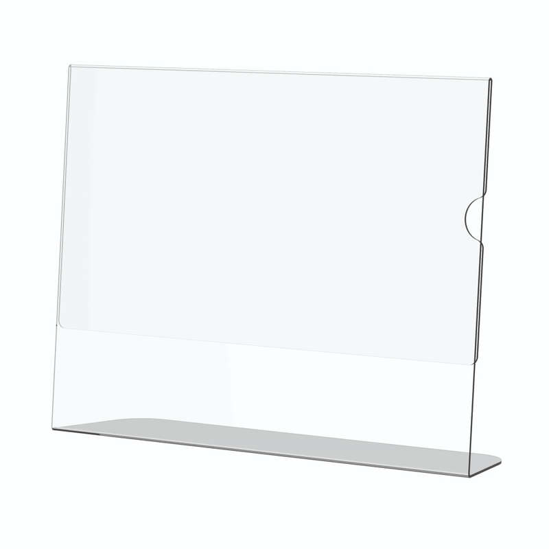 Parrot products Acrylic Menu Holder - Single Sided - A5 Landscape - Box 5