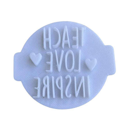 Hubbe Teach Love Inspire Cookie Embosser