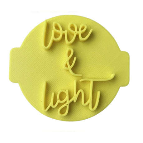Hubbe Love and Light Cookie Embosser