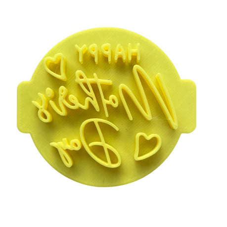 Hubbe - Happy Mothers Day - Cookie Embosser