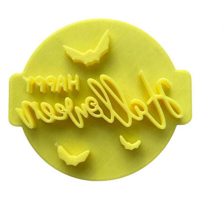 Hubbe - Happy Halloween - Two Font Cookie Embosser