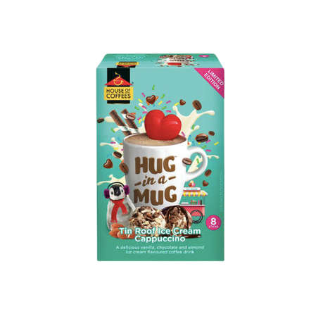 Hug in a Mug Tin Roof Cappuccino box of 8