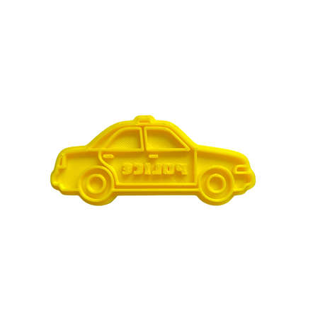 Hubbe Cookie Cutter - Police Car 2