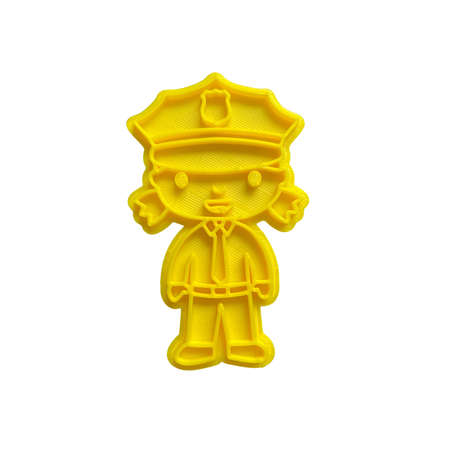 Hubbe Cookie Cutter - Police Woman
