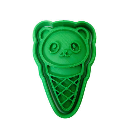 Hubbe Cookie Cutter - Ice Cream Panda
