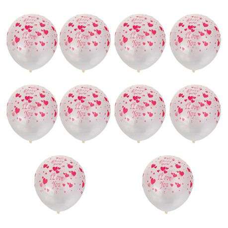 I Love You Helium Balloons