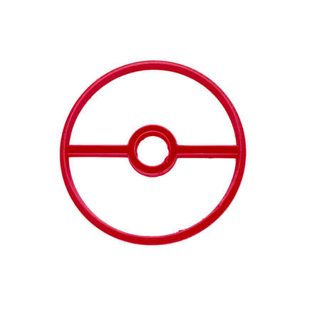 Hubbe 3D Pokeball Cookie Cutter