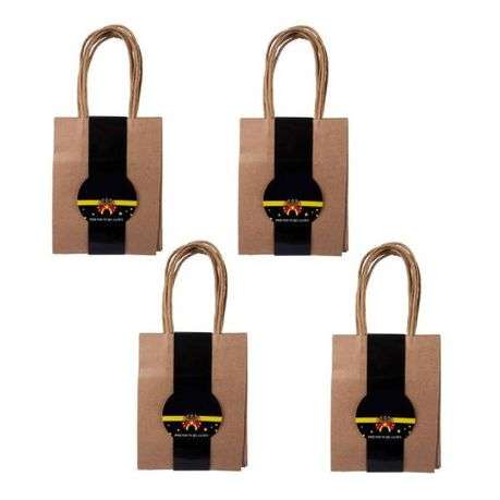 Small Brown Kraft Paper Gift Bags 10x13cm