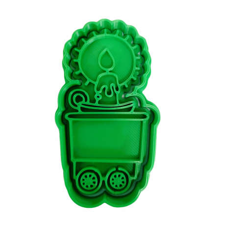 Hubbe Cookie Cutter - Christmas Candle Carriage