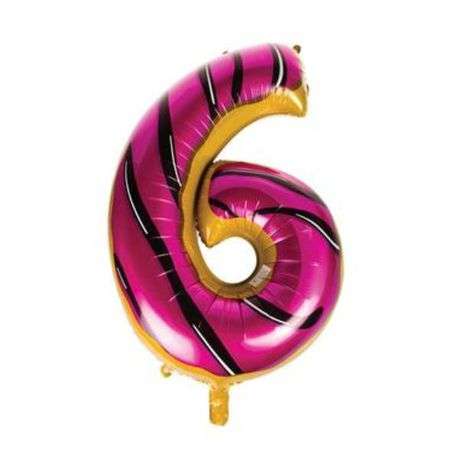 Doughnut Number Helium Balloon 101cm