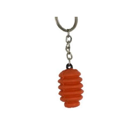 SP Jumpty Dumpty Rubber Key Chain Orange  SP2082
