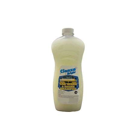 Clenza Bright Car Wash & Shine Shampoo 1.5Lt