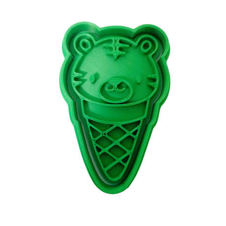 Hubbe Cookie Cutter - Ice Cream Tiger