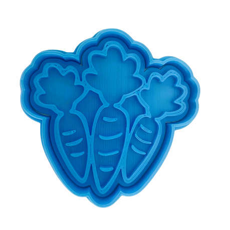 Hubbe Cookie Cutter - Three Carrots