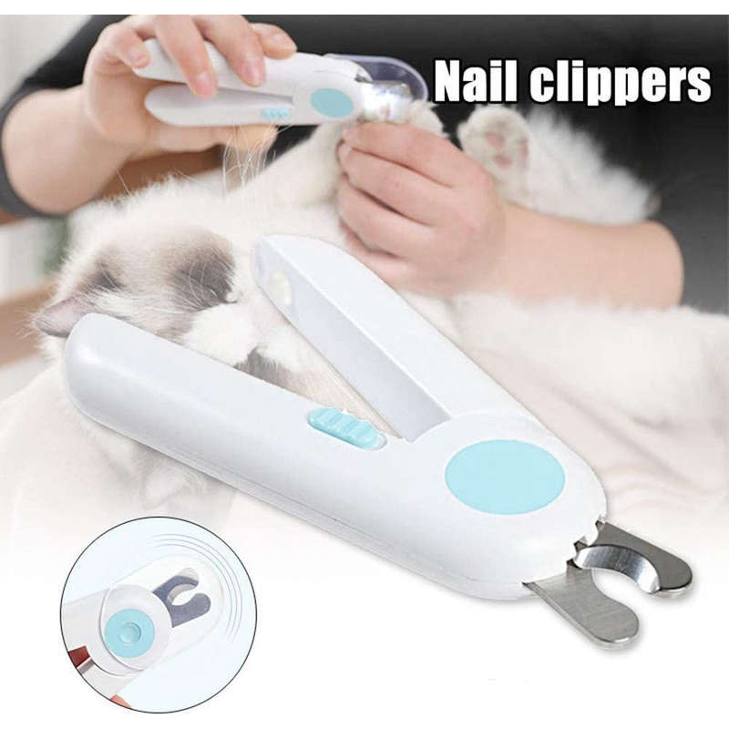 LED PET Nail Clipper PG-CC001 - Blue