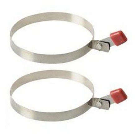 Stainless Steel Egg Rings 2pc