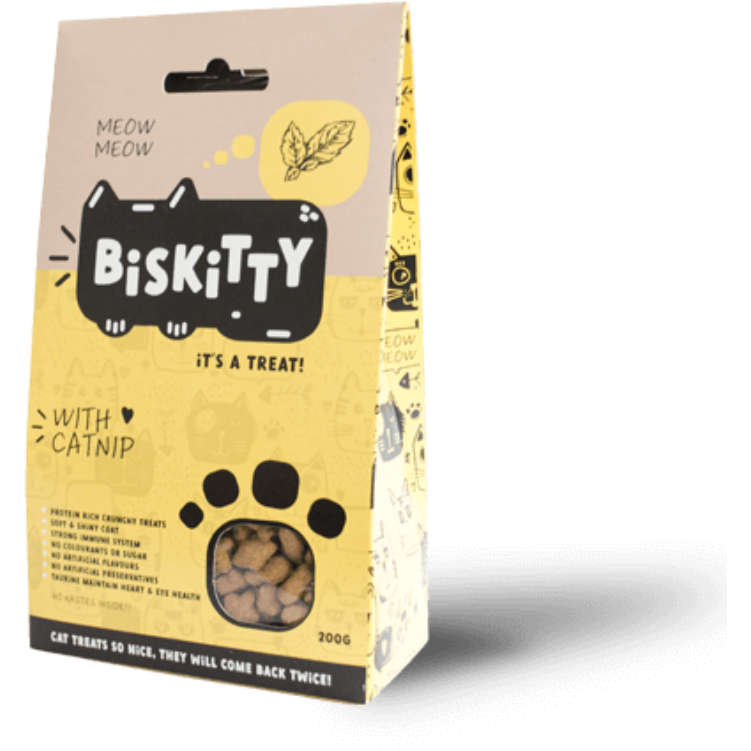PB Biskitty Catnip 200g BISCATN