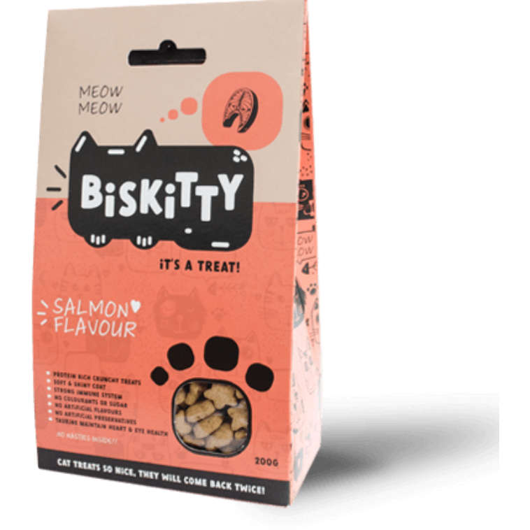PB Biskitty Salmon 200g BISSALM