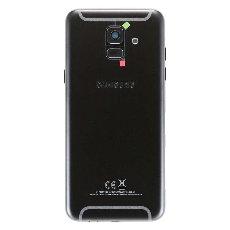 Samsung A6 (2018) Battery Cover Black