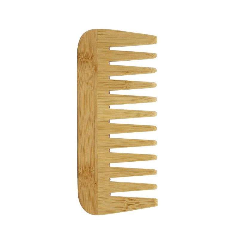 Eco-Friendly Bamboo 15cm Wide Tooth Comb JYD-1