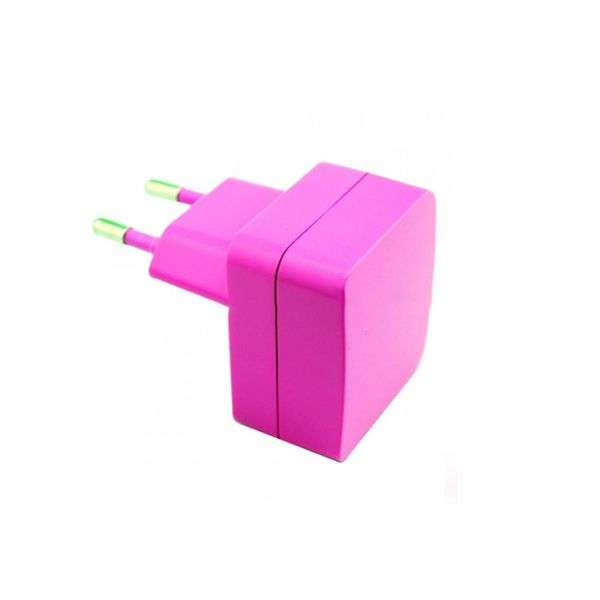 Pink USB Power Adapter 5V