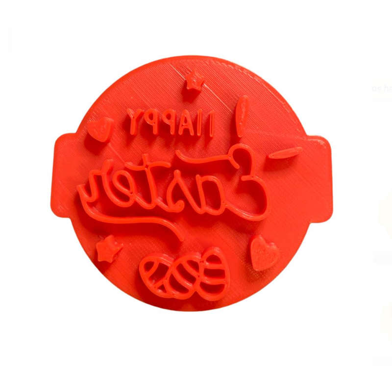 Hubbe - Happy Easter Eggs - 2 Font - Cookie Embosser
