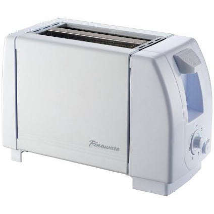 Pineware 2 Slice Toaster White PET201